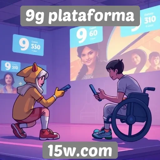 Acessibilidade e inclusão no site de jogos 9g